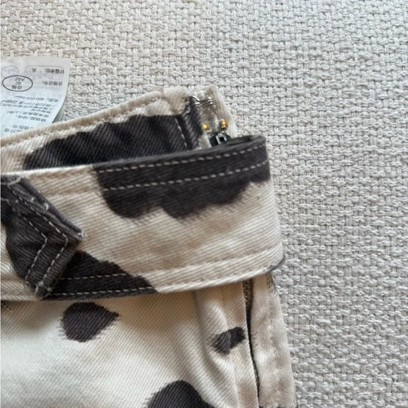 Abercrombie Cow Print Skirt size 26 - Picture 8 of 9